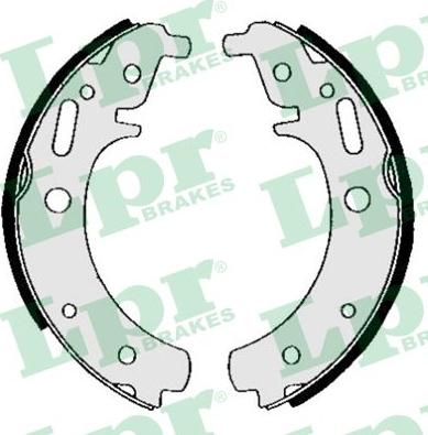 LPR 05790 - Set saboti frana allinparts.ro