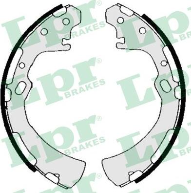 LPR 05700 - Set saboti frana - allinparts.ro