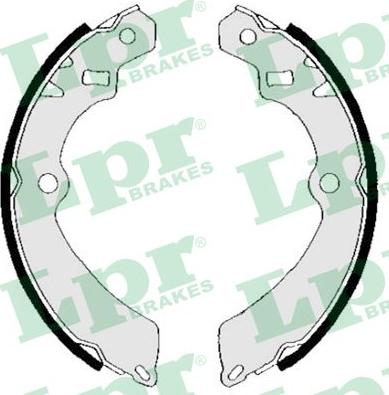 LPR 05710 - Set saboti frana allinparts.ro