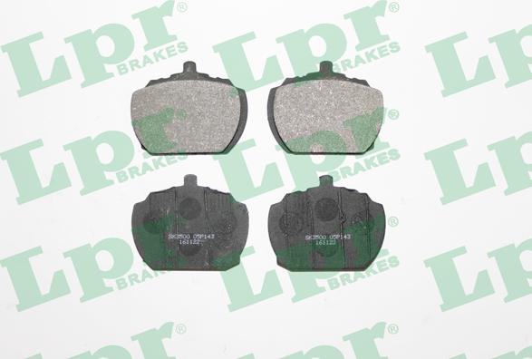 LPR 05P143 - Set placute frana,frana disc allinparts.ro