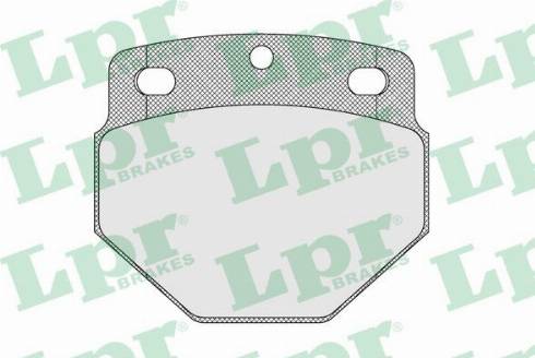 LPR 05P1540 - Set placute frana,frana disc - allinparts.ro