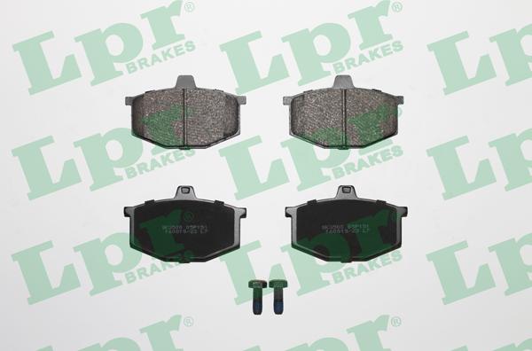LPR 05P151 - Set placute frana,frana disc - allinparts.ro