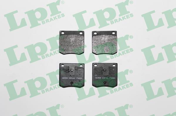 LPR 05P165 - Set placute frana,frana disc allinparts.ro