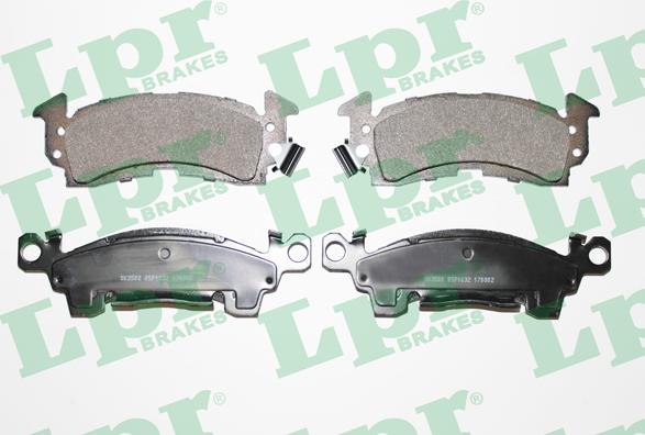 LPR 05P1032 - Set placute frana,frana disc allinparts.ro