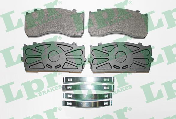 LPR 05P1169 - Set placute frana,frana disc allinparts.ro