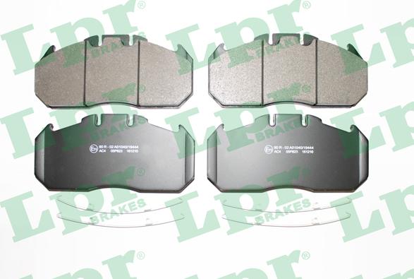 LPR 05P823 - Set placute frana,frana disc allinparts.ro