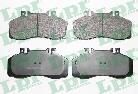 LPR 05P360 - Set placute frana,frana disc allinparts.ro