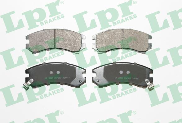 LPR 05P363 - Set placute frana,frana disc - allinparts.ro