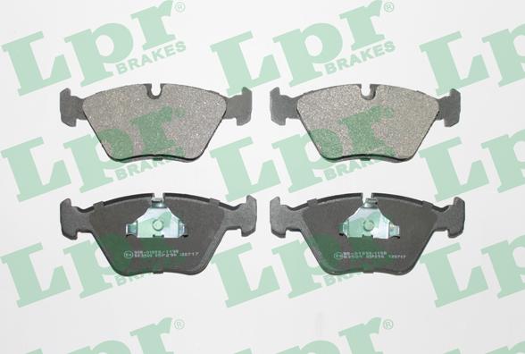 LPR 05P296 - Set placute frana,frana disc - allinparts.ro