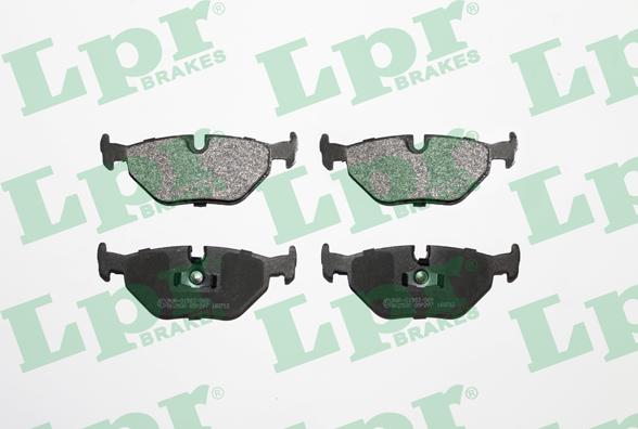LPR 05P297 - Set placute frana,frana disc - allinparts.ro