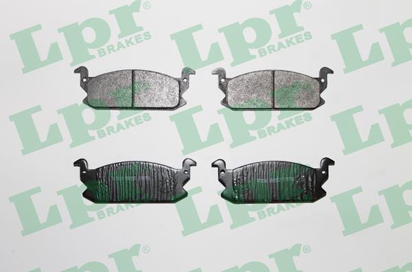 LPR 05P257 - Set placute frana,frana disc - allinparts.ro