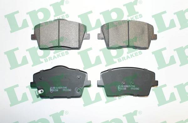 LPR 05P2062 - Set placute frana,frana disc - allinparts.ro