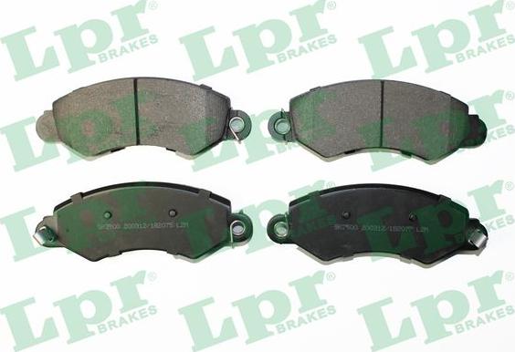 LPR 05P2075 - Set placute frana,frana disc allinparts.ro
