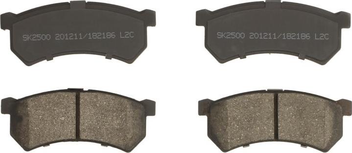 LPR 05P2186 - Set placute frana,frana disc - allinparts.ro