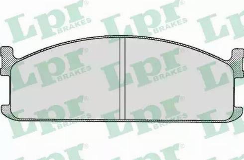 LPR 05P284 - Set placute frana,frana disc - allinparts.ro