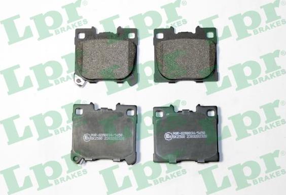 LPR 05P2320 - Set placute frana,frana disc allinparts.ro