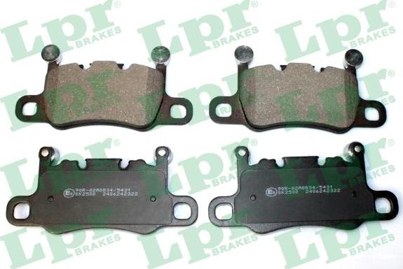 LPR 05P2322 - Set placute frana,frana disc - allinparts.ro