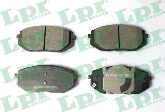 LPR 05P2375 - Set placute frana,frana disc allinparts.ro