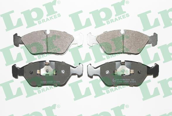 LPR 05P237 - Set placute frana,frana disc allinparts.ro