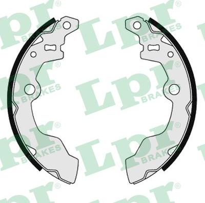 LPR 06310 - Set saboti frana allinparts.ro