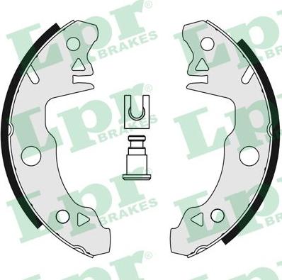 LPR 00520 - Set saboti frana - allinparts.ro