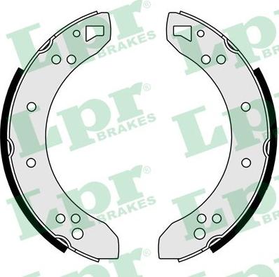 LPR 01090 - Set saboti frana allinparts.ro