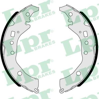 LPR 01044 - Set saboti frana allinparts.ro