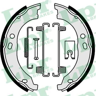 LPR 01003 - Set saboti frana, frana de mana - allinparts.ro