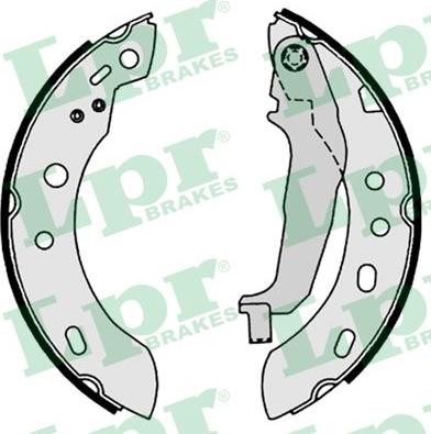 LPR 01002 - Set saboti frana allinparts.ro