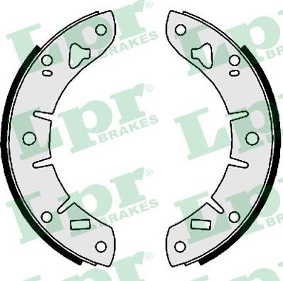 LPR 01010 - Set saboti frana allinparts.ro