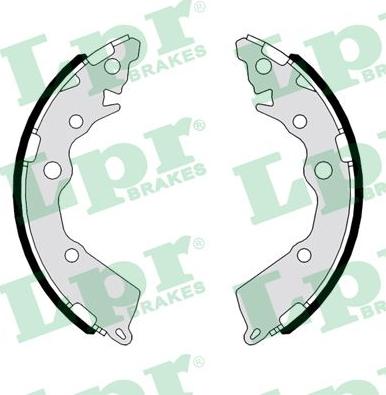 LPR 01167 - Set saboti frana allinparts.ro