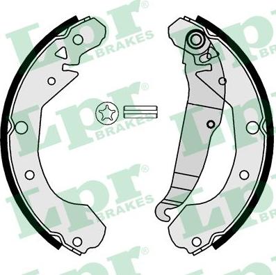 LPR 01126 - Set saboti frana - allinparts.ro