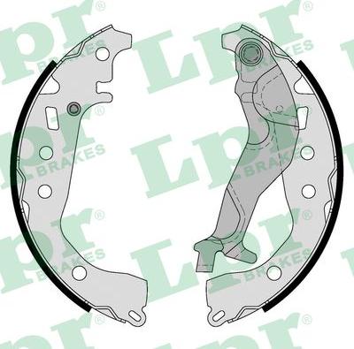 LPR 01203 - Set saboti frana allinparts.ro