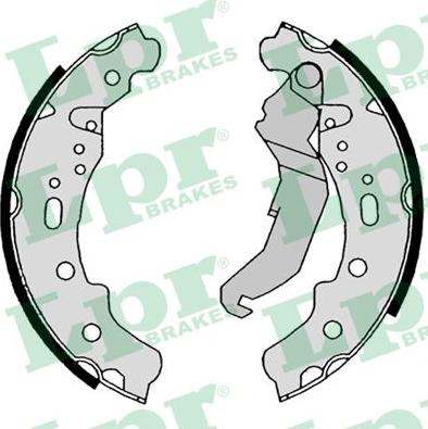 LPR 08560 - Set saboti frana - allinparts.ro