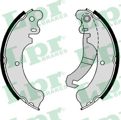 LPR 08570 - Set saboti frana - allinparts.ro