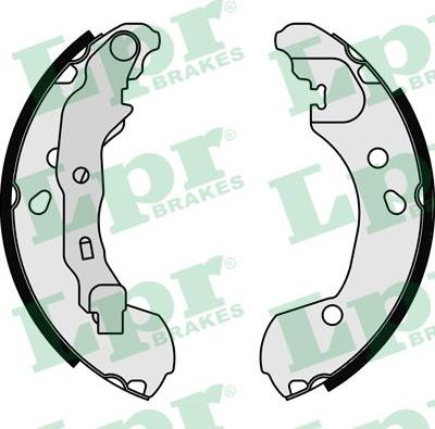 LPR 08180 - Set saboti frana allinparts.ro