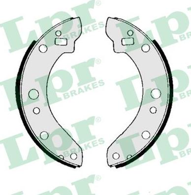 LPR 03650 - Set saboti frana - allinparts.ro