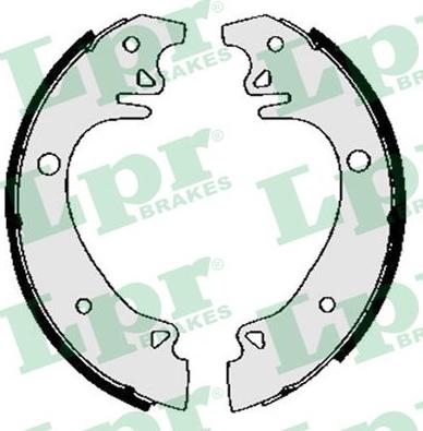 LPR 02870 - Set saboti frana - allinparts.ro