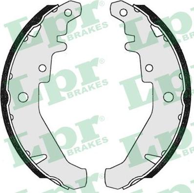 LPR 07310 - Set saboti frana allinparts.ro