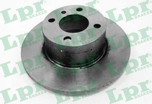 LPR B2041P - Disc frana - allinparts.ro