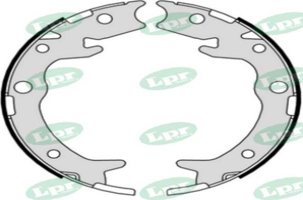 LPR-CN 09790 - Set saboti frana - allinparts.ro