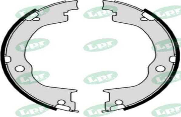 LPR-CN 09750 - Set saboti frana - allinparts.ro