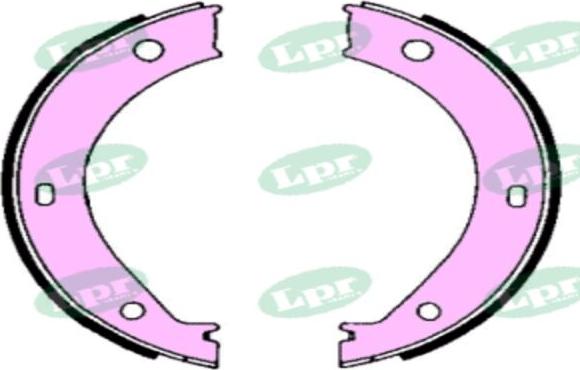 LPR-CN 04690 - Set saboti frana - allinparts.ro