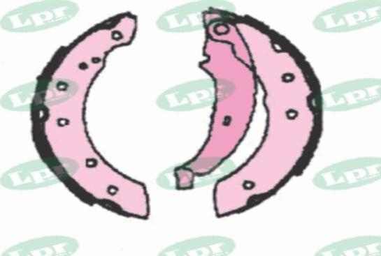 LPR-CN 07130 - Set saboti frana allinparts.ro