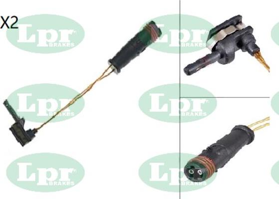 LPR-CN KS0138 - Senzor de avertizare,uzura placute de frana allinparts.ro