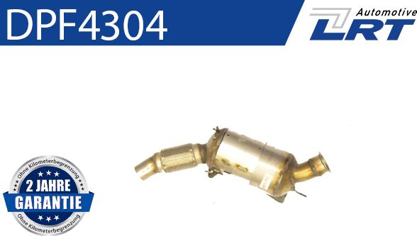 LRT DPF4304 - Filtru funingine / particule, sist.de esapament - allinparts.ro