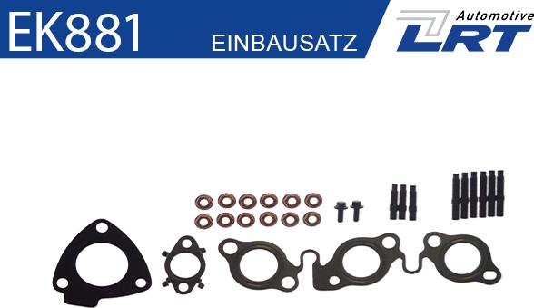 LRT EK881 - Set montaj, galerie evacuare - allinparts.ro