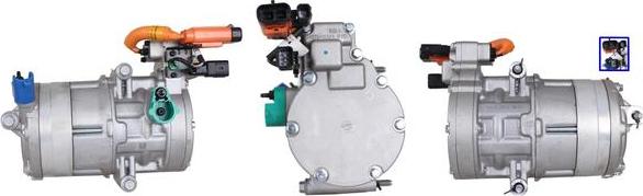 LUCAS ACP01423 - Compresor, climatizare - allinparts.ro