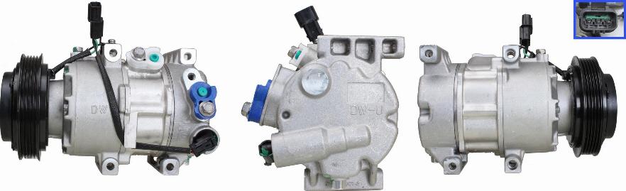 LUCAS ACP01507 - Compresor, climatizare - allinparts.ro