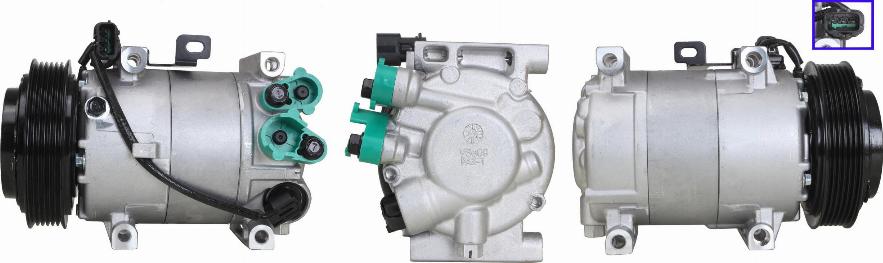 LUCAS ACP01524 - Compresor, climatizare allinparts.ro
